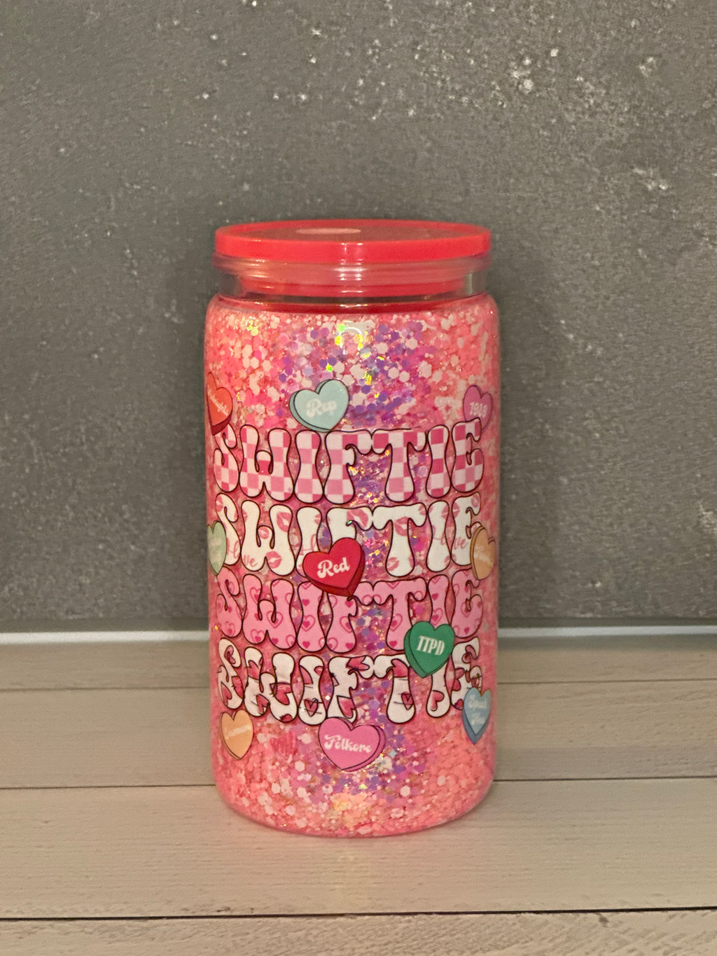 Swiftie Hearts 16 oz